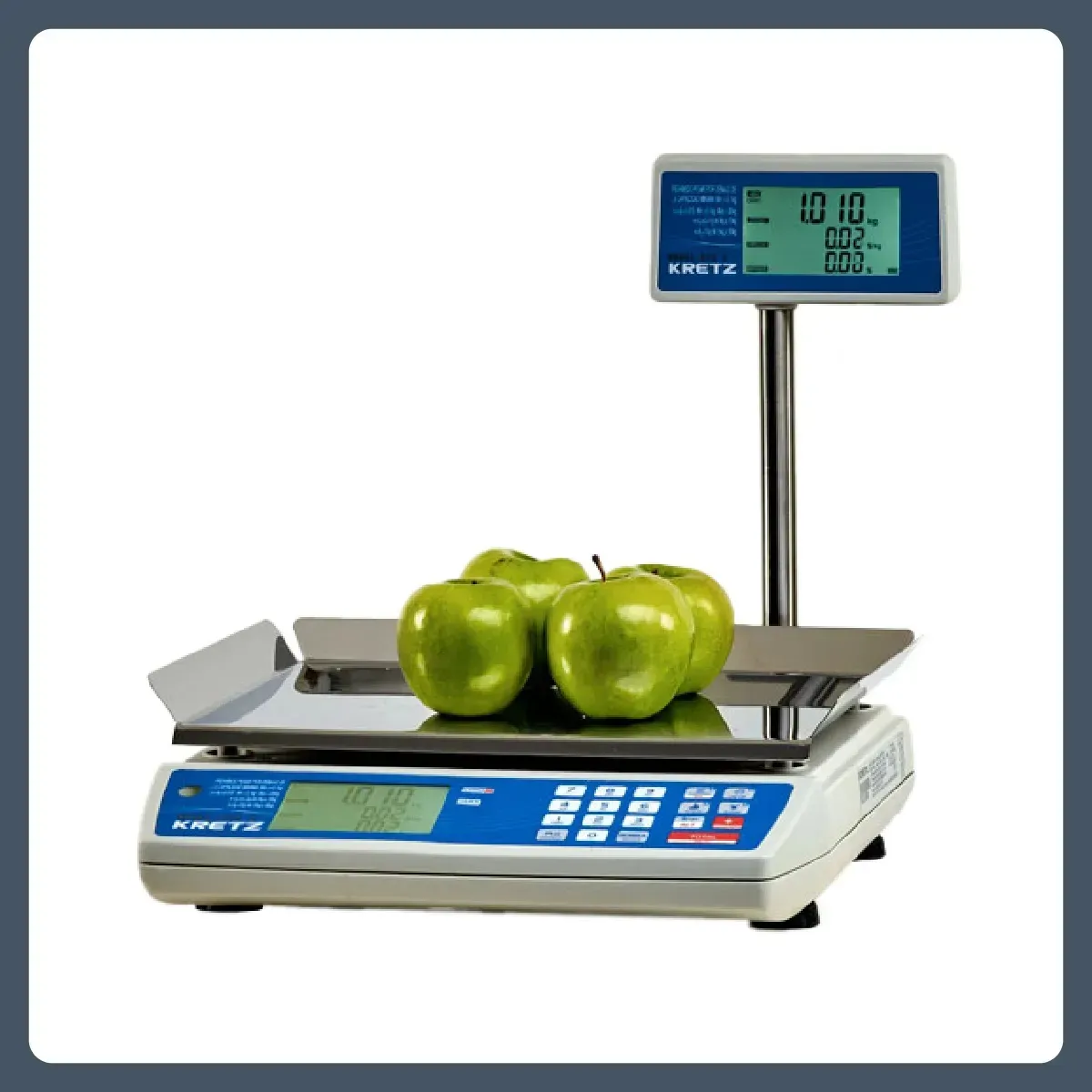 Balanza Digital Kretz Novel Eco 2 Comercial 30kg Contadora LCD