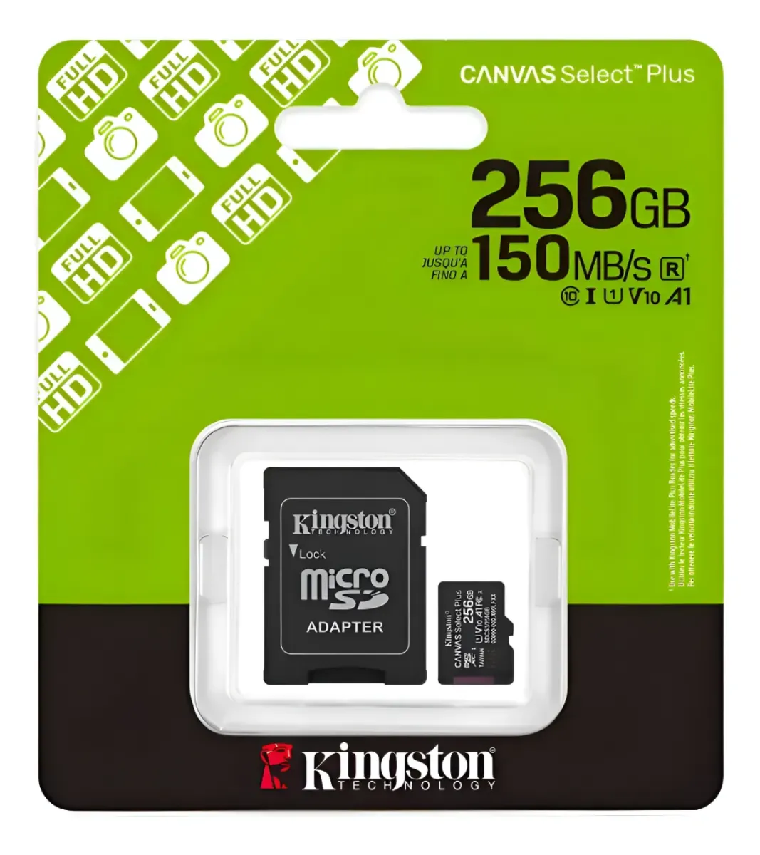 Msd 256gb Kingston Canvas Select Plus