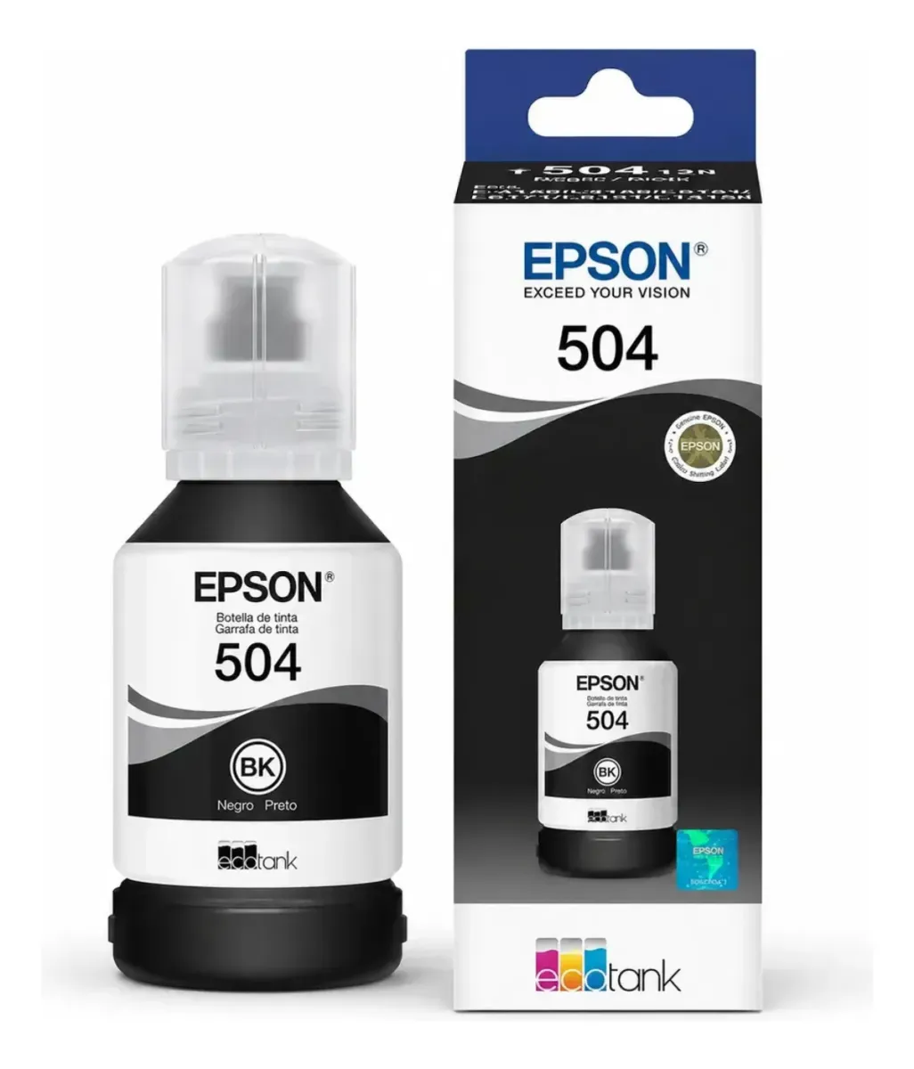 Tinta Original Epson 504 Negro 127ml L14150