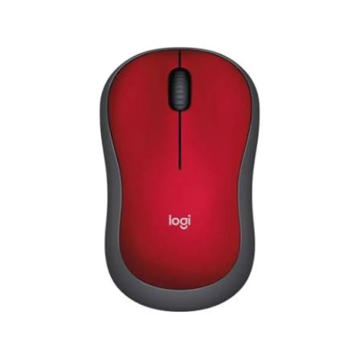 Mouse inalámbrico Logitech M185 Rojo