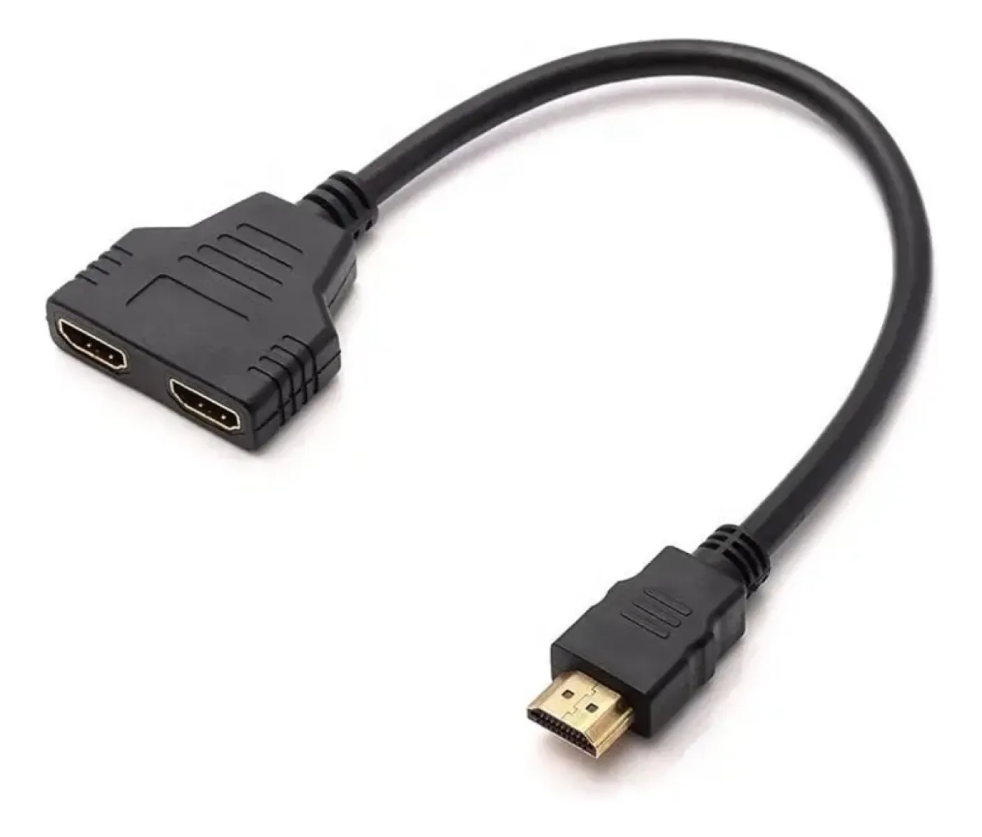 Hub HDMI 1x2 Int.Co Duplicador Pantalla Full HD 1080p 15cm Negro