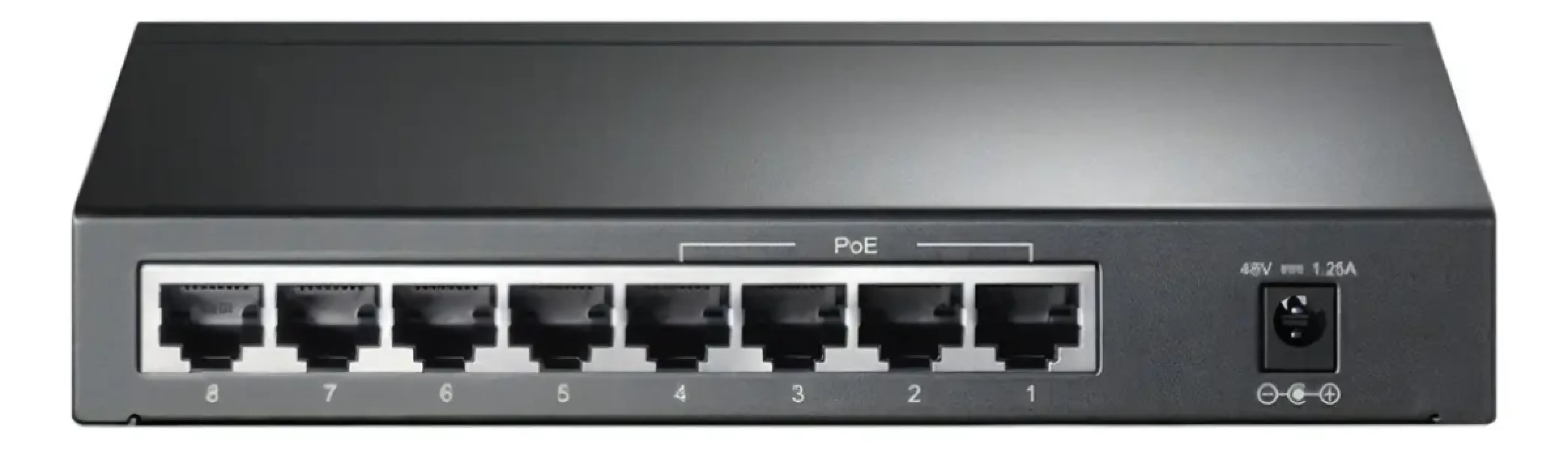 Switch De Escritorio 8 Puertos Gigabit 4p Poe Tl Sg1008p — imagen 2