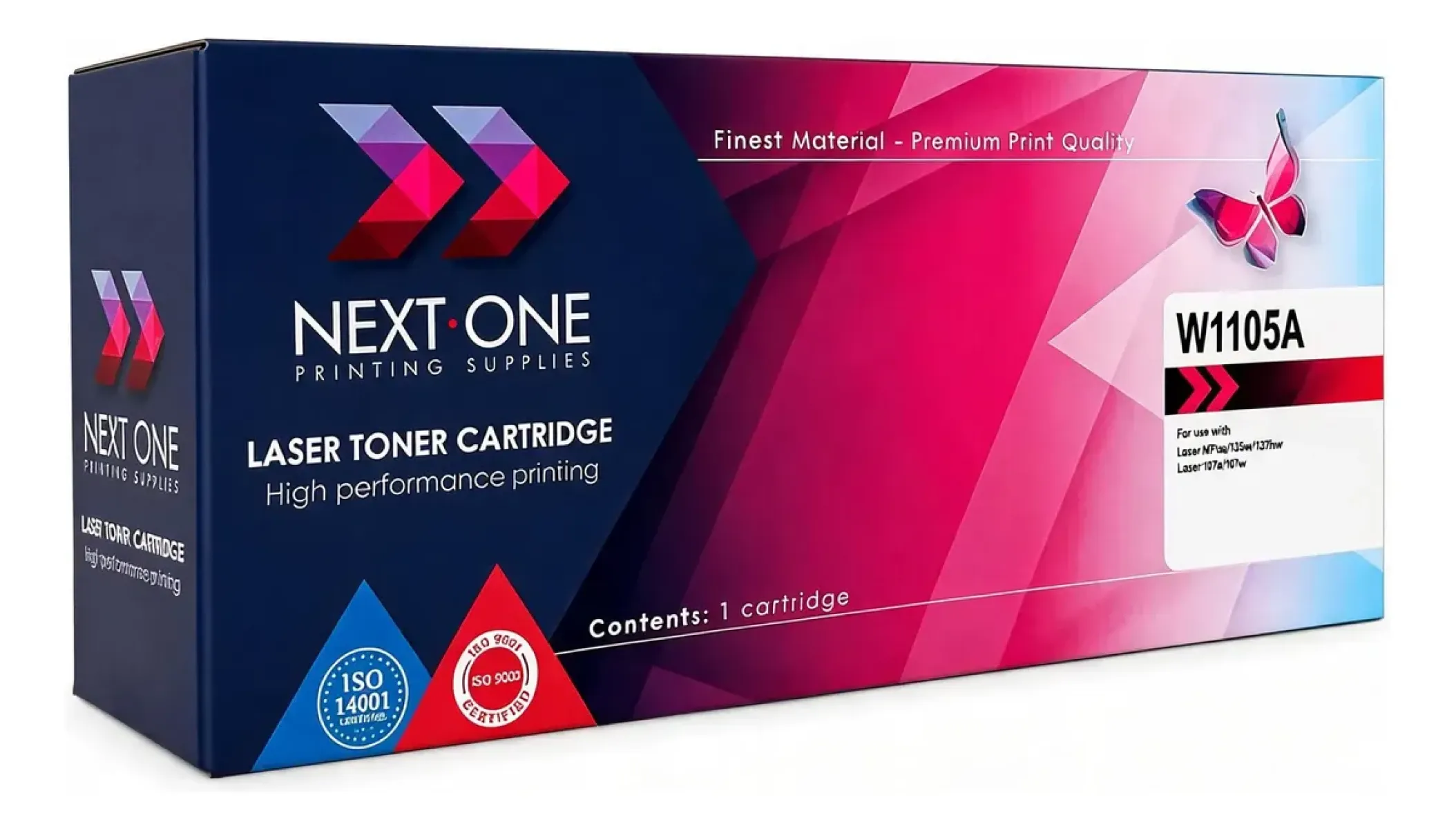 Toner Alternativo Next One W1105a Con Chip Para Hp 107a 107w