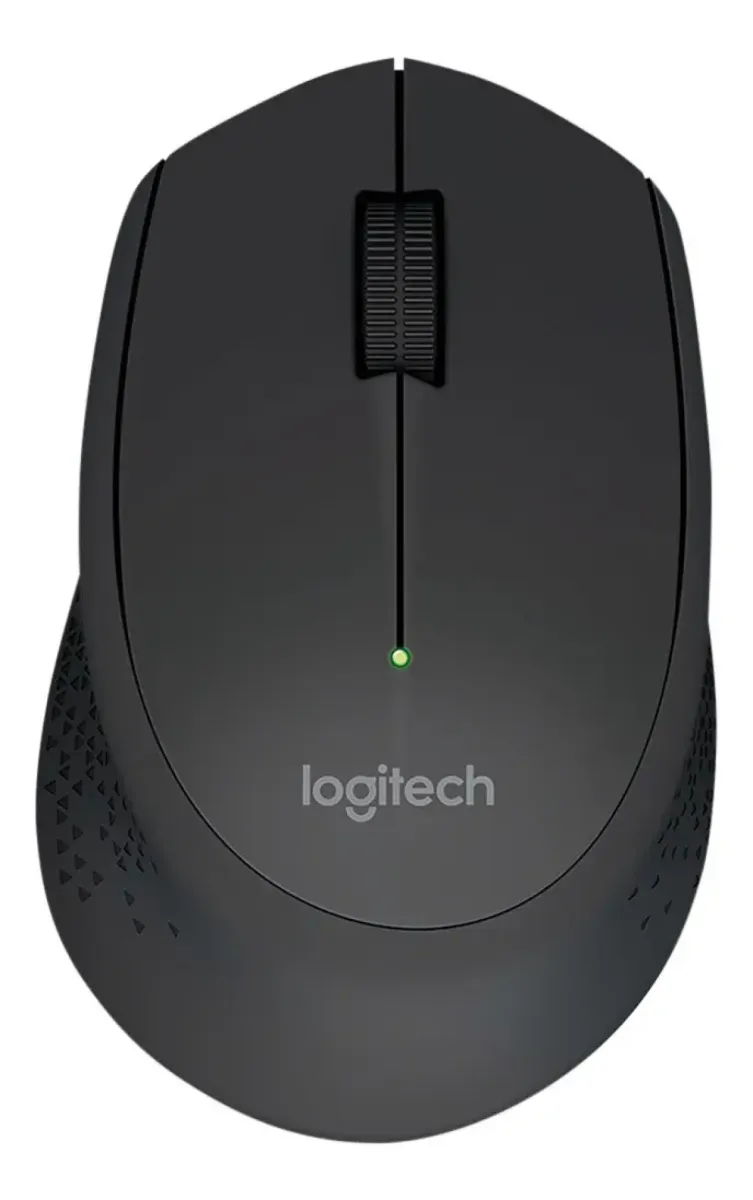 Mouse Inalámbrico M280 Comfort Plus Logitech Color Negro