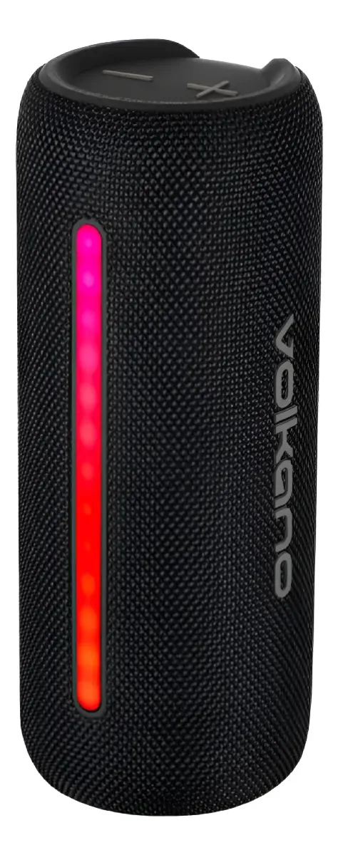Parlante Volkano Rave Series Portable Bluetooth Negro 