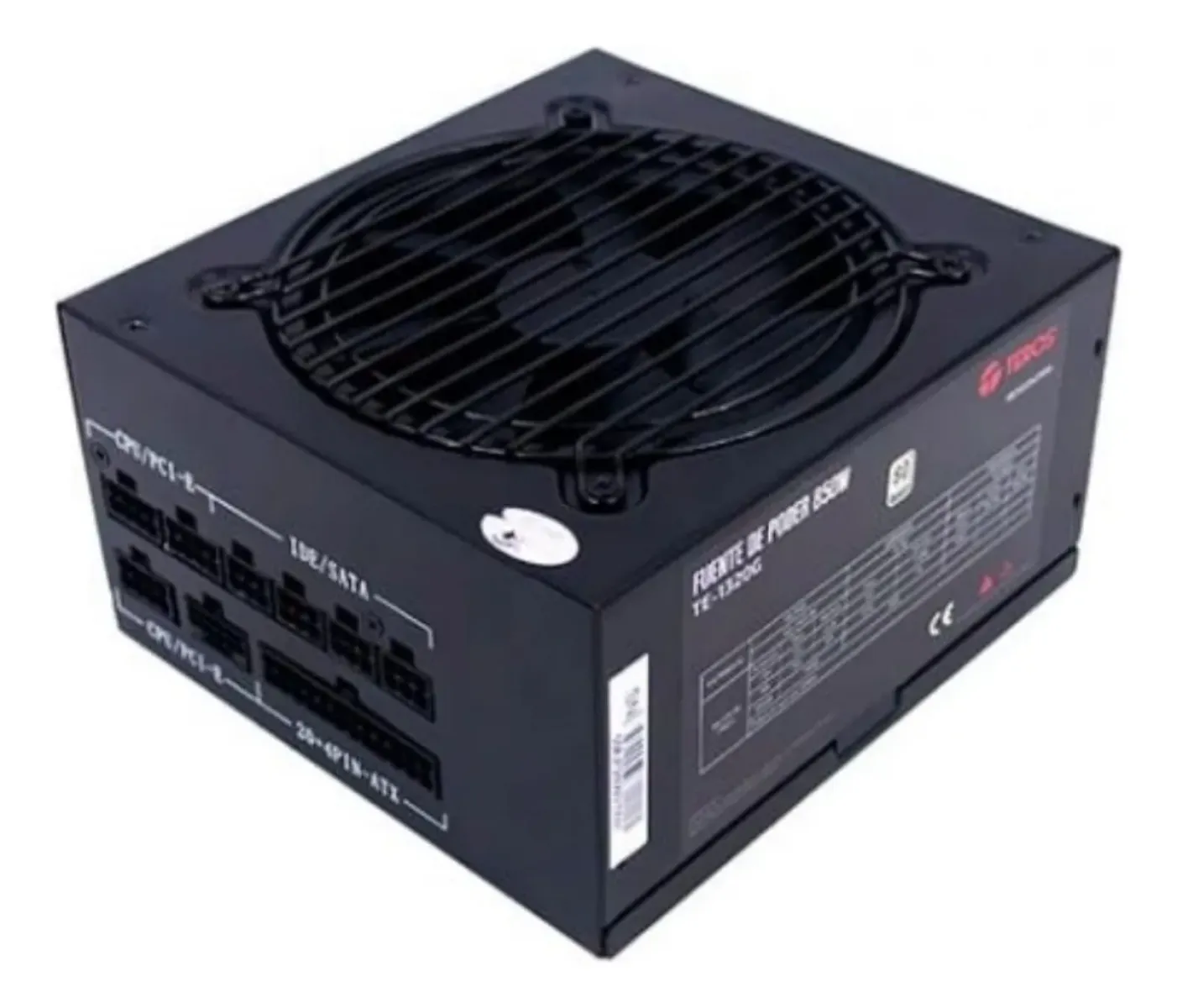 Fuente de Alimentación Teros TE-1320S – 850 W, 80 PLUS Platinum, ATX Modular