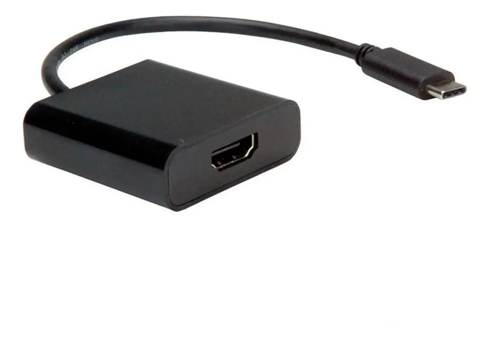 Adaptador USB C a HDMI Netmak NM-TC66 Chapado en Oro 1080p 9cm
