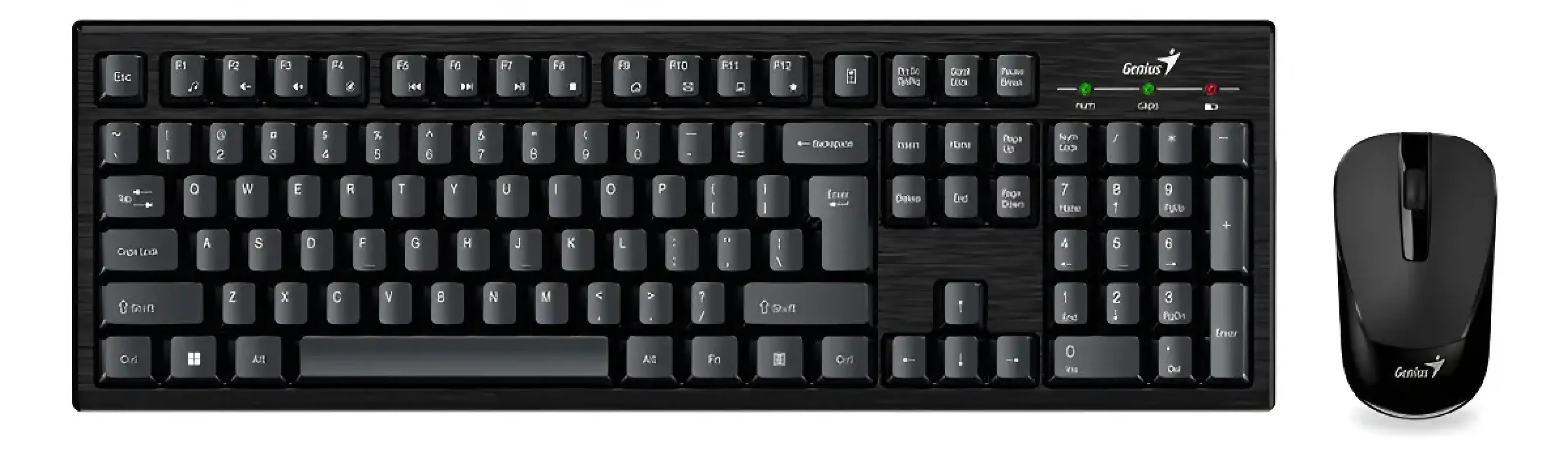 Combo Teclao Y Mouse Inalámbrico Genius Km-8101