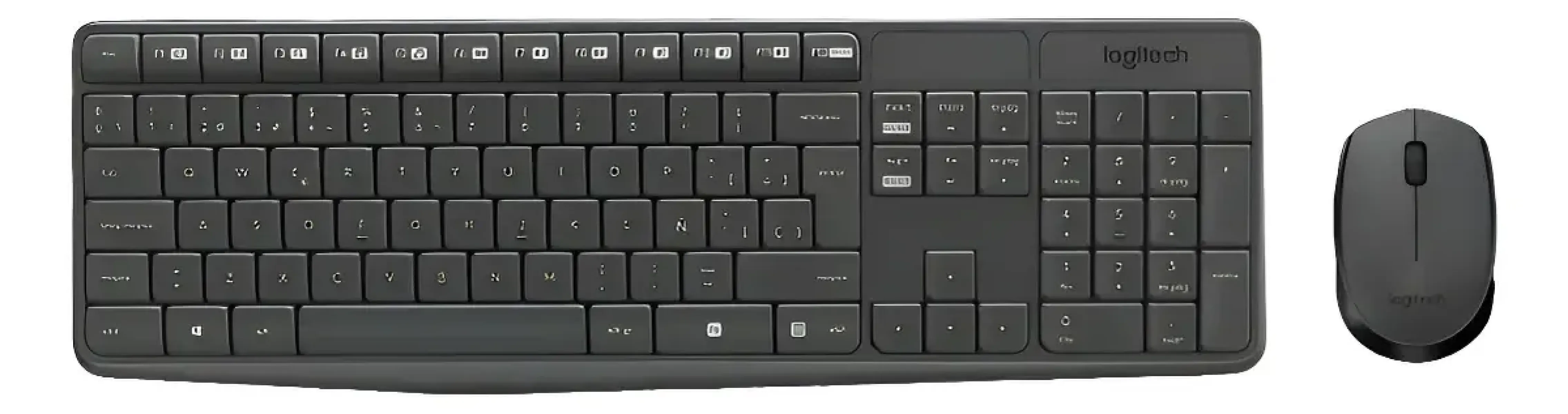 Combo Kit Teclado Y Mouse Inalambrico Logitech Mk235 Usb Pc