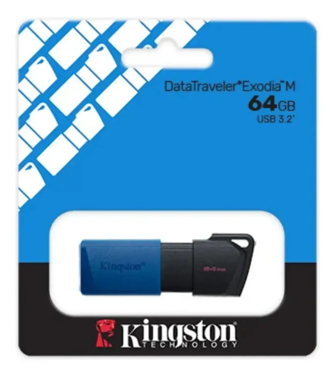 Pendrive Kingston DataTraveler Exodia M DTXM/64 64GB 3.2 Gen 1
